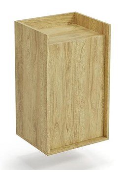 Szafka modułowa 83cm hikora naturalna - Afilia 9X ze sklepu Edinos.pl w kategorii Szafy - zdjęcie 173446629