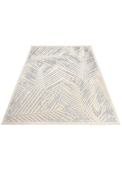 Szary dywan w liście w stylu skandynawskim - Voso 8X ze sklepu Edinos.pl w kategorii Dywany - zdjęcie 173446887