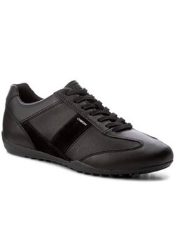 Geox Sneakersy U Wells A U74T5A 085ME C9999 Czarny ze sklepu MODIVO w kategorii Półbuty męskie - zdjęcie 173449008