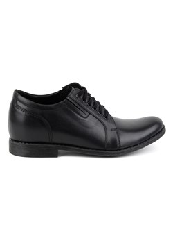 Buty męskie skórzane podwyższające P24 czarne ze sklepu butyolivier w kategorii Buty eleganckie męskie - zdjęcie 173451199