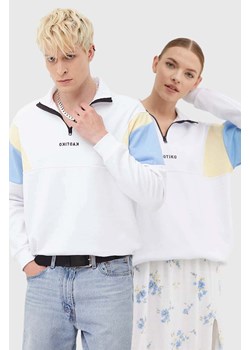 Kaotiko bluza kolor biały wzorzysta AM031-06-G002 ze sklepu ANSWEAR.com w kategorii Bluzy męskie - zdjęcie 173451779