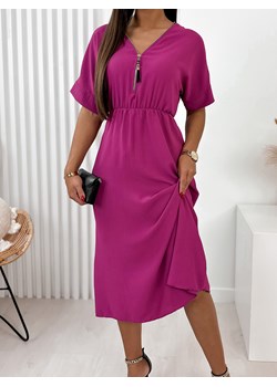 sukienka lilliana liliowa uni ze sklepu UBRA w kategorii Sukienki - zdjęcie 173451796