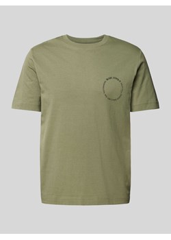 T-shirt z nadrukiem z logo ze sklepu Peek&Cloppenburg  w kategorii T-shirty męskie - zdjęcie 173452615