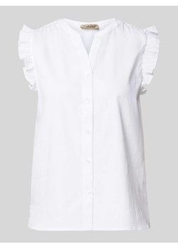 Top bluzkowy z wolantami ze sklepu Peek&Cloppenburg  w kategorii Bluzki damskie - zdjęcie 173452705