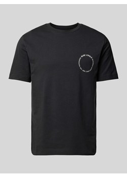 T-shirt z nadrukiem z logo ze sklepu Peek&Cloppenburg  w kategorii T-shirty męskie - zdjęcie 173452749