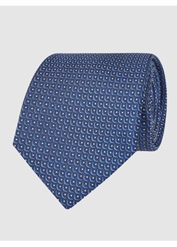 Krawat z czystego jedwabiu (7 cm) ze sklepu Peek&Cloppenburg  w kategorii Krawaty - zdjęcie 173452807
