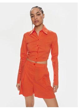 Patrizia Pepe Koszula 2C1524/A23-R825 Pomarańczowy Regular Fit ze sklepu MODIVO w kategorii Koszule damskie - zdjęcie 173454867