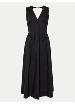 TWINSET Sukienka letnia 241TT2280 Czarny Regular Fit ze sklepu MODIVO w kategorii Sukienki - zdjęcie 173454937