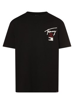 Tommy Jeans Koszulka męska Mężczyźni Bawełna czarny nadruk ze sklepu vangraaf w kategorii T-shirty męskie - zdjęcie 173455575