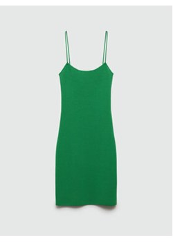 Mango Sukienka letnia Ciruela 77080366 Zielony Slim Fit ze sklepu MODIVO w kategorii Sukienki - zdjęcie 173456629