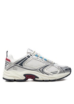 Tommy Jeans Sneakersy Archive Retro Runner EM0EM01486 Srebrny ze sklepu MODIVO w kategorii Buty sportowe męskie - zdjęcie 173456647