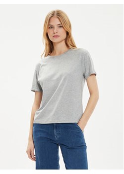 Brave Soul T-Shirt LTS-149AMBER1 Szary Straight Fit ze sklepu MODIVO w kategorii Bluzki damskie - zdjęcie 173456648