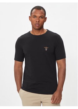 Aeronautica Militare T-Shirt AM1UTI001 Czarny Regular Fit ze sklepu MODIVO w kategorii T-shirty męskie - zdjęcie 173456709