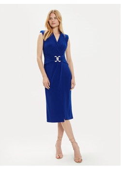 Joseph Ribkoff Sukienka koktajlowa 242711 Niebieski Slim Fit ze sklepu MODIVO w kategorii Sukienki - zdjęcie 173456768