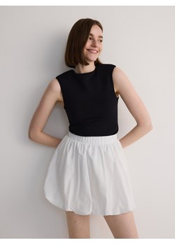 Reserved - Spódnica bombka - biały ze sklepu Reserved w kategorii Spódnice - zdjęcie 173457286