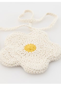Reserved - Torebka w kształcie kwiatka - złamana biel ze sklepu Reserved w kategorii Torby i walizki dziecięce - zdjęcie 173457336