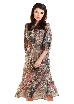 Awama Sukienka w kolorze jasnobrązowo-jasnoróżowym ze sklepu Limango Polska w kategorii Sukienki - zdjęcie 173460418