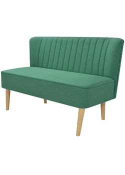 Romantyczna sofa Lernes - zielona ze sklepu Edinos.pl w kategorii Sofy i kanapy - zdjęcie 173465699