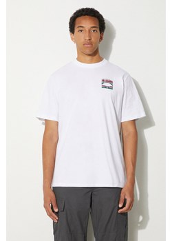 Billionaire Boys Club t-shirt bawełniany Big Catch męski kolor biały z nadrukiem B24246 ze sklepu PRM w kategorii T-shirty męskie - zdjęcie 173466229