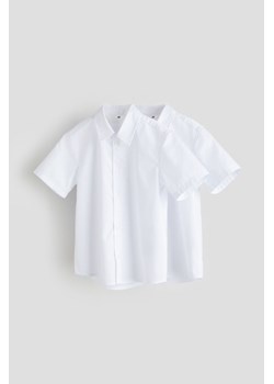 H & M - Koszula szkolna easy-iron 2-pak - Biały ze sklepu H&M w kategorii Koszule chłopięce - zdjęcie 173466389