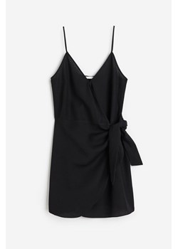 H & M - Kopertowa sukienka - Czarny ze sklepu H&M w kategorii Sukienki - zdjęcie 173466426