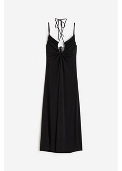 H & M - Dżersejowa sukienka z paseczkami - Czarny ze sklepu H&M w kategorii Sukienki - zdjęcie 173466455