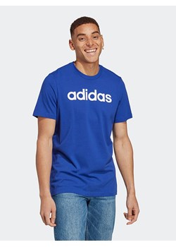 adidas Koszulka w kolorze niebieskim ze sklepu Limango Polska w kategorii T-shirty męskie - zdjęcie 173466617