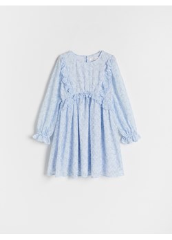 Reserved - Sukienka w kwiaty - jasnoniebieski ze sklepu Reserved w kategorii Sukienki dziewczęce - zdjęcie 173467397