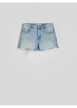 Reserved - Jeansowe szorty - niebieski ze sklepu Reserved w kategorii Szorty - zdjęcie 173470069