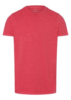 Nils Sundström Koszulka męska Mężczyźni Bawełna malinowy jednolity ze sklepu vangraaf w kategorii T-shirty męskie - zdjęcie 173471336