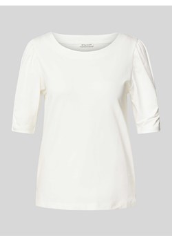 T-shirt z marszczeniami ze sklepu Peek&Cloppenburg  w kategorii Bluzki damskie - zdjęcie 173471669