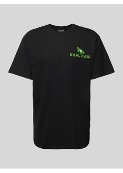 T-shirt z nadrukiem z logo model ‘Signature’ ze sklepu Peek&Cloppenburg  w kategorii T-shirty męskie - zdjęcie 173471706