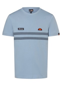 ellesse T-shirt męski Mężczyźni Bawełna jasnoniebieski jednolity ze sklepu vangraaf w kategorii T-shirty męskie - zdjęcie 173472295