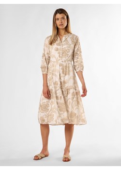 More & More Sukienka damska Kobiety Bawełna piaskowy wzorzysty ze sklepu vangraaf w kategorii Sukienki - zdjęcie 173472368