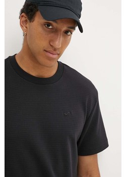 Hollister Co. t-shirt męski kolor czarny gładki ze sklepu ANSWEAR.com w kategorii T-shirty męskie - zdjęcie 173473659