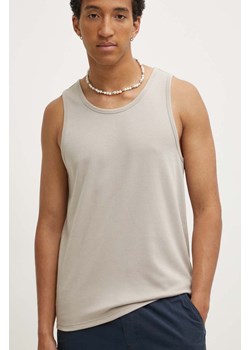 Hollister Co. t-shirt męski kolor beżowy ze sklepu ANSWEAR.com w kategorii T-shirty męskie - zdjęcie 173473669