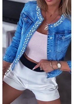 Kurtka jeansowa HERTOLDA ze sklepu Ivet Shop w kategorii Kurtki damskie - zdjęcie 173473746