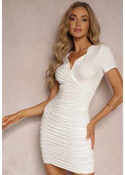Biała Sukienka Simonne ze sklepu Renee odzież w kategorii Sukienki - zdjęcie 173474307