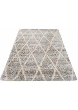 Szary prostokątny dywan w nowoczesny wzór - Undo 5X ze sklepu Edinos.pl w kategorii Dywany - zdjęcie 173475895