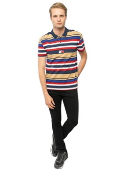 polo męskie tommy jeans dm0dm11334 rbl kolorowy ze sklepu Royal Shop w kategorii T-shirty męskie - zdjęcie 173478306