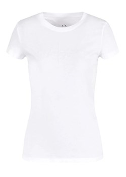 t-shirt damski armani exchange 3dyt58 yj3rz biały ze sklepu Royal Shop w kategorii Bluzki damskie - zdjęcie 173478338