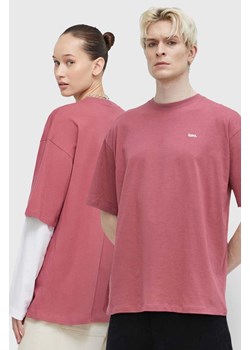 Kaotiko t-shirt bawełniany kolor różowy gładki ze sklepu ANSWEAR.com w kategorii T-shirty męskie - zdjęcie 173478506