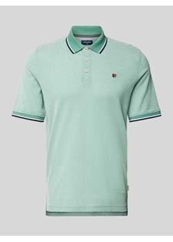 Koszulka polo o kroju regular fit z wyhaftowanym logo model ‘BLUWIN’ ze sklepu Peek&Cloppenburg  w kategorii T-shirty męskie - zdjęcie 173478588