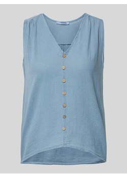 Top bluzkowy z ozdobną listwą guzikową model ‘Da44ria’ ze sklepu Peek&Cloppenburg  w kategorii Bluzki damskie - zdjęcie 173478669