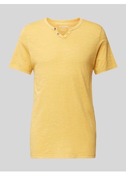 T-shirt z dekoltem w serek model ‘SPLIT’ ze sklepu Peek&Cloppenburg  w kategorii T-shirty męskie - zdjęcie 173478776