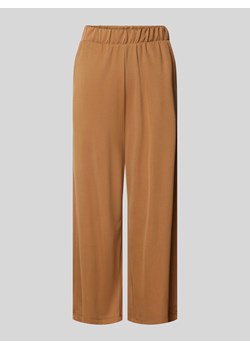 Spodnie materiałowe z szeroką,skróconą nogawką model ‘Anjelica’ ze sklepu Peek&Cloppenburg  w kategorii Spodnie damskie - zdjęcie 173478817