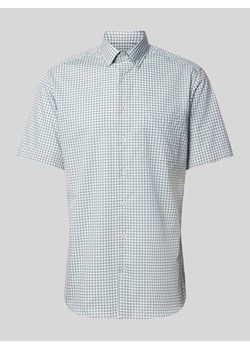 Koszula biznesowa o kroju modern fit w kratkę vichy ze sklepu Peek&Cloppenburg  w kategorii Koszule męskie - zdjęcie 173478818