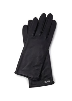 BOSS BLACK Skórzane rękawiczki Gueen ME ze sklepu Gomez Fashion Store w kategorii Rękawiczki damskie - zdjęcie 173479247