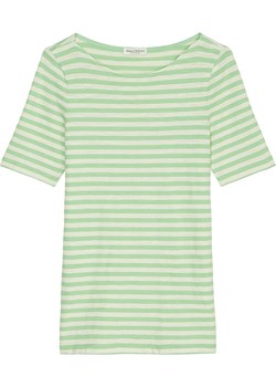 Marc O&apos;Polo Koszulka w kolorze zielono-kremowym ze sklepu Limango Polska w kategorii Bluzki damskie - zdjęcie 173479387