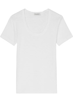Marc O&apos;Polo Koszulka w kolorze białym ze sklepu Limango Polska w kategorii Bluzki damskie - zdjęcie 173479455